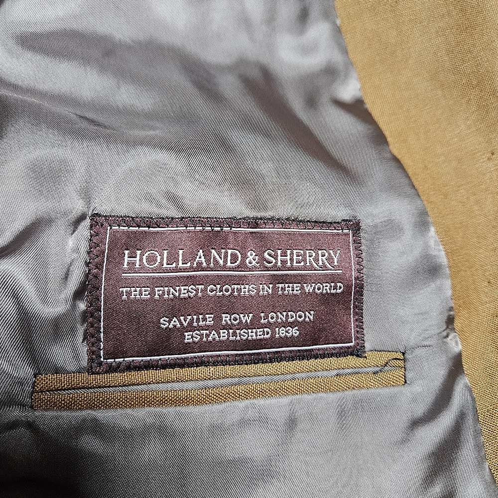 Men's Brown Sport Coat Blazer - Picture 6 of 9